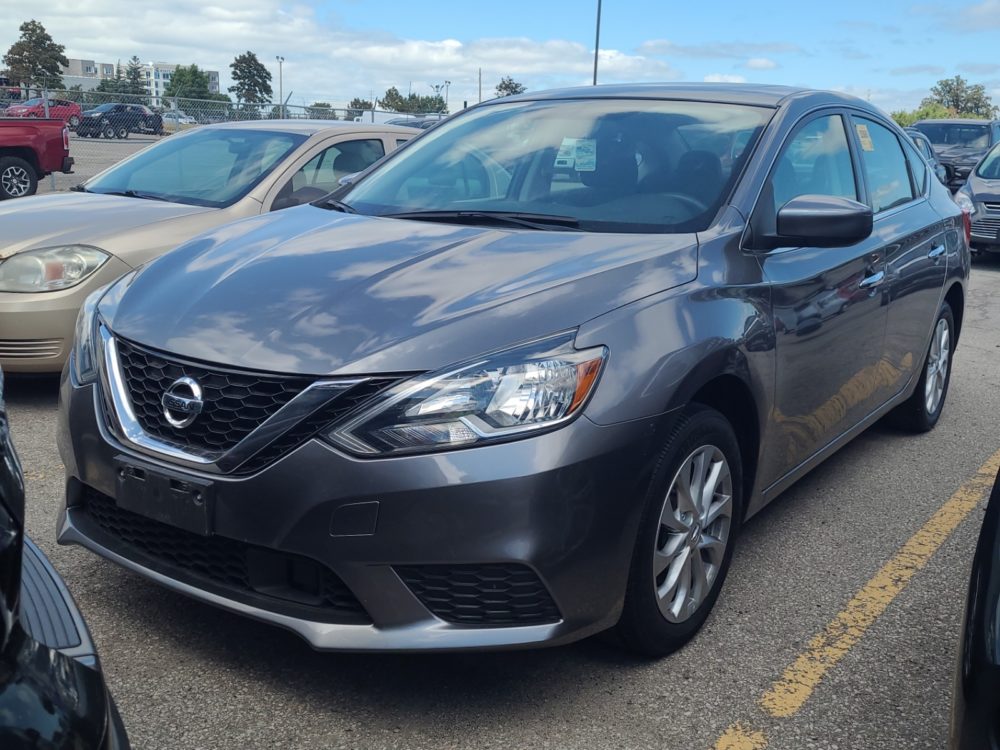 2019 nissan sentra grey